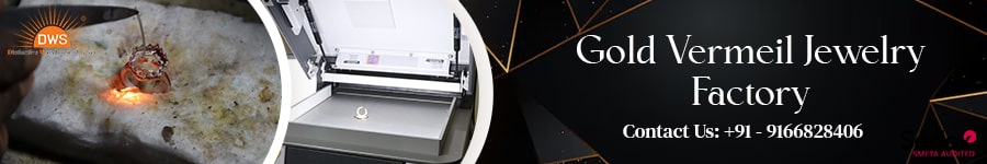 Gold Vermail Jewelry Factory in Jaipur